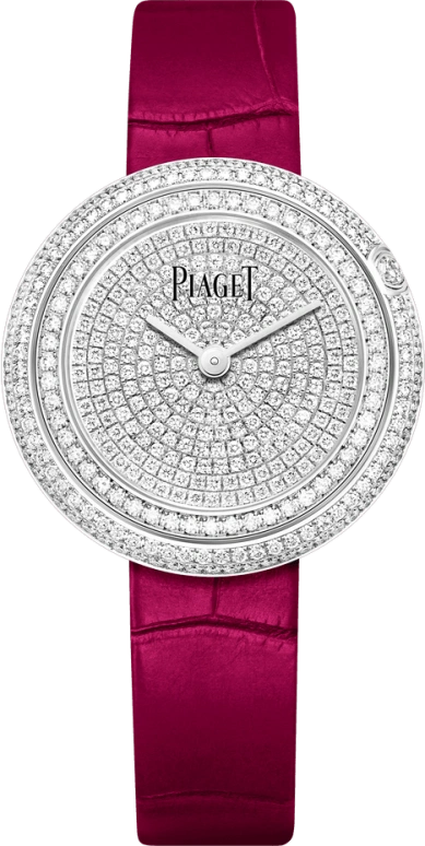Piaget,Possession 34mm,34mm,White Gold,In-house Caliber,Sapphire,Crystal Glass,Setting,Diamonds,G0A44299