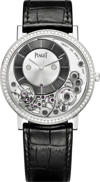 Piaget,Altiplano 38mm,38mm,White Gold,Silver,Handwound,48hours,In-house Caliber,G0A39112