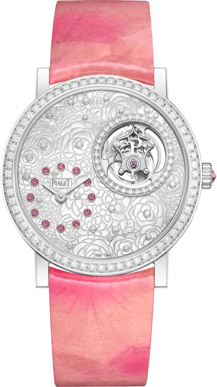 Piaget,Altiplano 38mm,38mm,White Gold,Silver,Handwound,Tourbillon,In-house Caliber,G0A47036