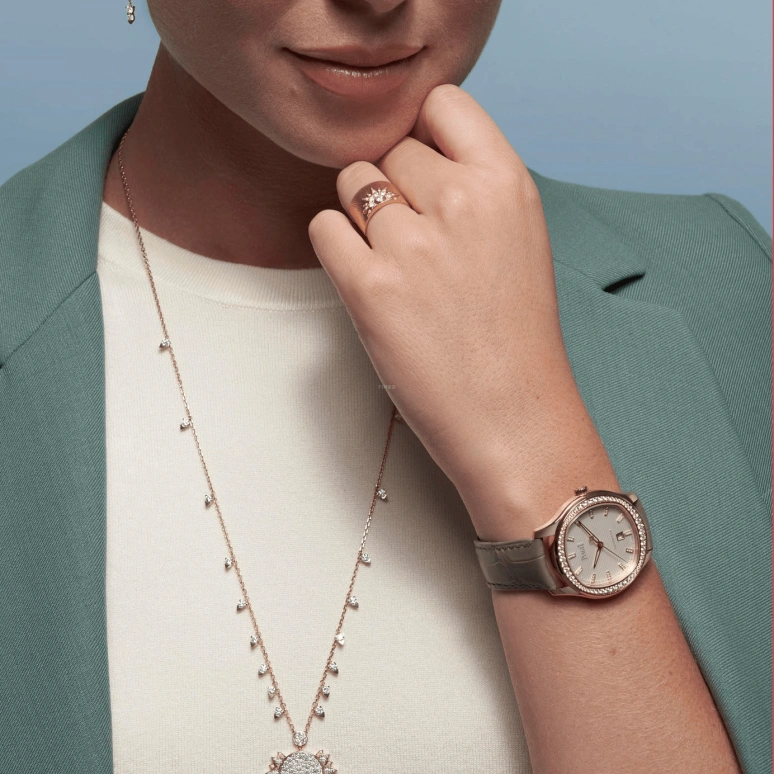 Piaget,Polo 36mm,36mm,Rose Gold,Rose,White,Automatic,Day,40hours,G0A46023