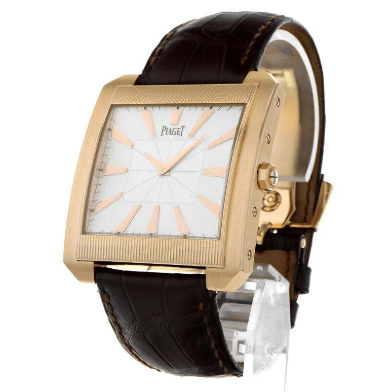 Piaget,Black Tie 46.50x42mm,46.50x42mm,Rose Gold,Silver White,Handwound,60hours,In-house Caliber,G0A32005