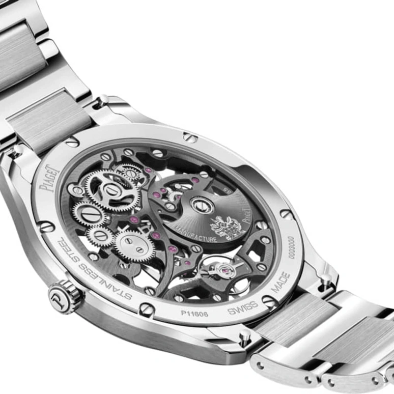 Piaget,Polo 42mm,42mm,Stainless Steel,Skeleton,Automatic,44hours,In-house Caliber,G0A45001
