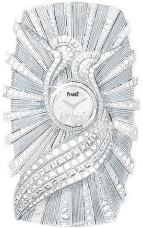 Piaget,Jewellery 0mm,0mm,White Gold,White,Quartz,In-house Caliber,Sapphire,Crystal Glass,G0A43250