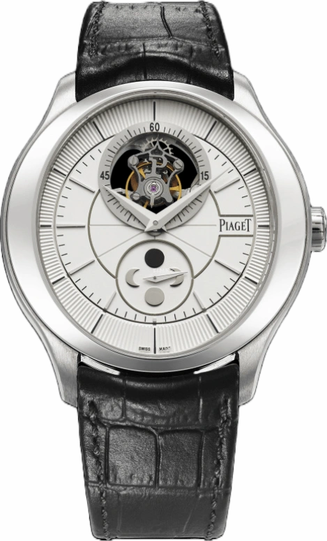 Piaget,Gouverneur 43mm,43mm,White Gold,Silver,Handwound,Moonphase,Tourbillon Escapement,G0A38114
