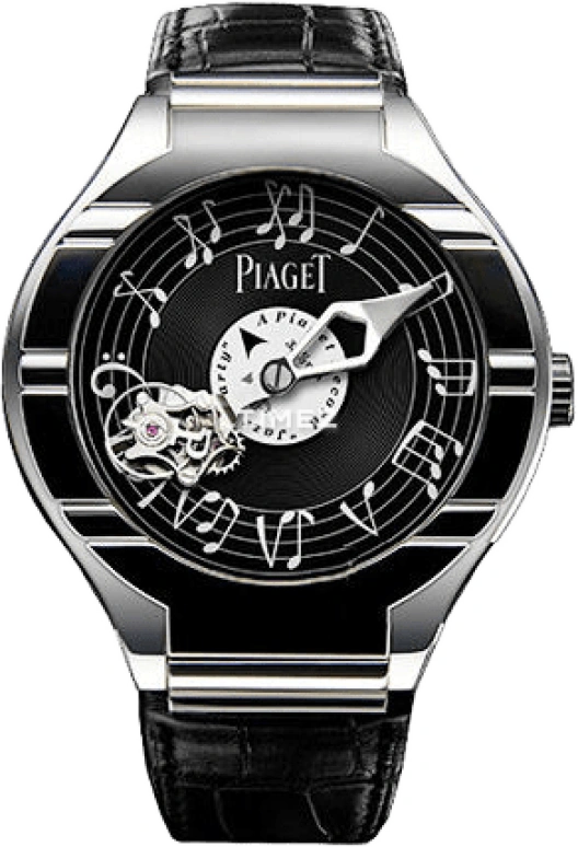 Piaget,Polo ,White Gold,Black,Handwound,80hours,In-house Caliber,G0A35174