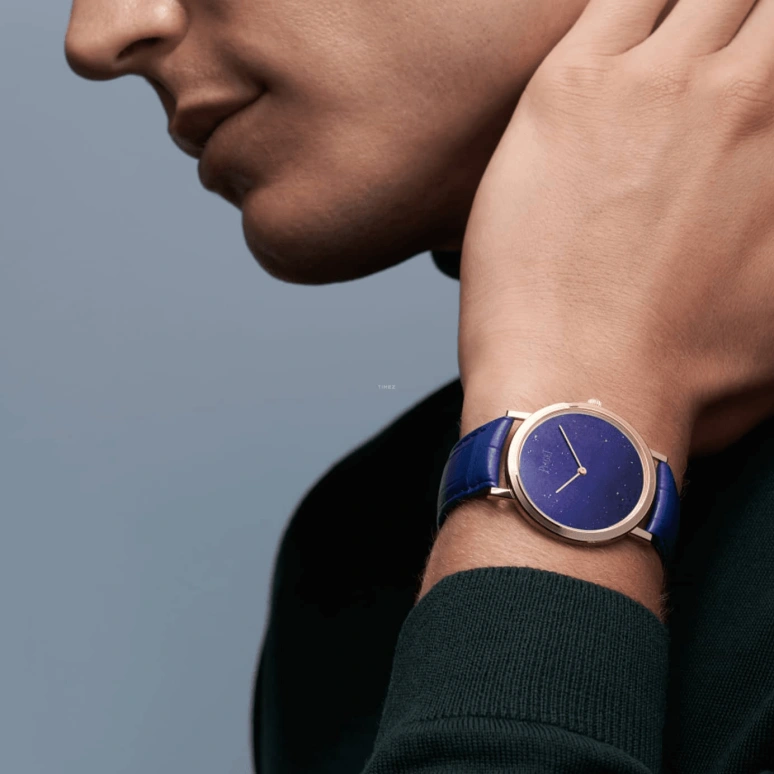 Piaget,Altiplano 38mm,38mm,Rose Gold,Blue,Handwound,36hours,In-house Caliber,G0A43174