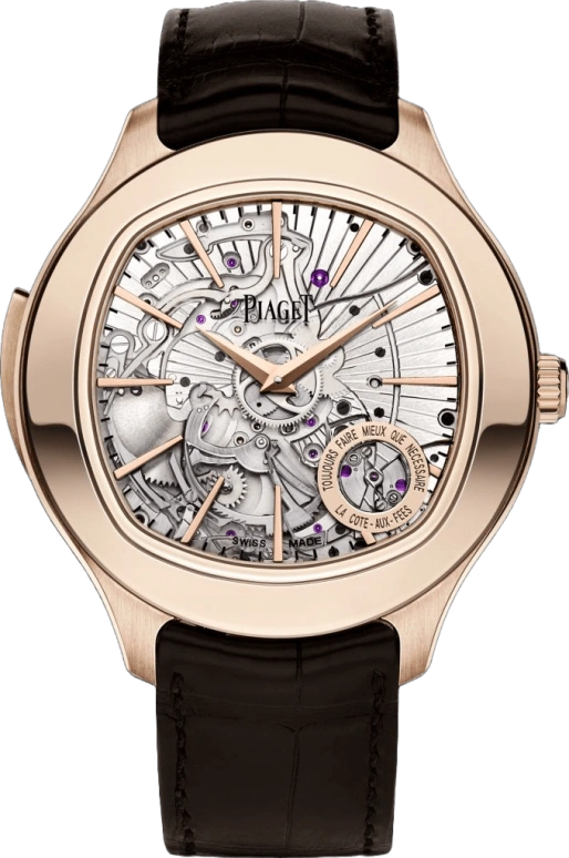 Piaget,Emperador 48mm,48mm,Pink Gold,Silver,Automatic,Minute Repeater,40hours,G0A38019