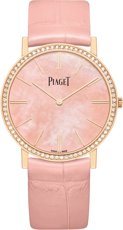 Piaget,Altiplano 34mm,34mm,Rose Gold,Rose,Pink,Handwound,36hours,In-house Caliber,G0A44060