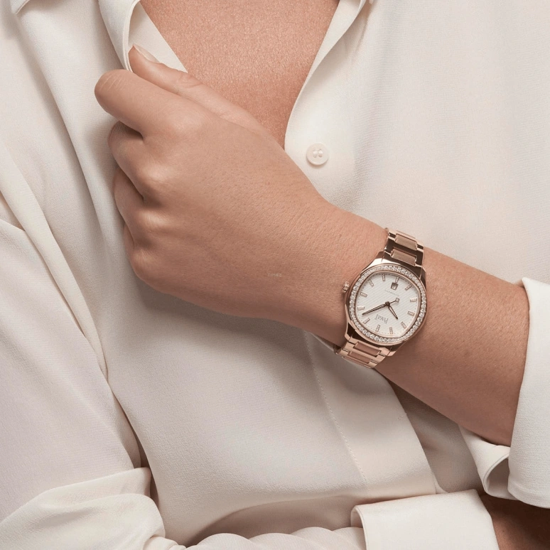 Piaget,Polo 36mm,36mm,Rose Gold,Rose,White,Automatic,Day,40hours,G0A46020