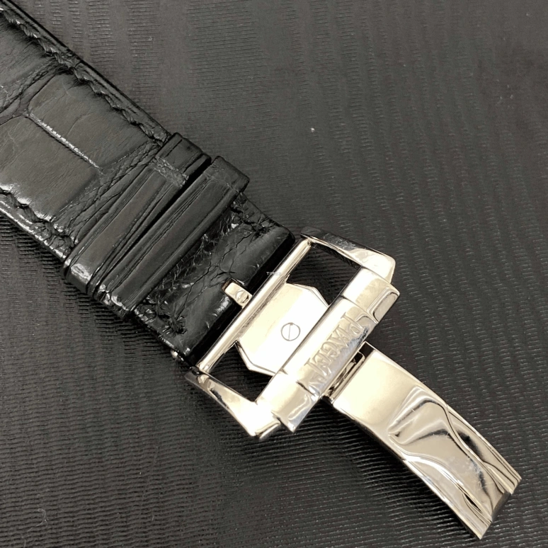 Piaget,Polo 45mm,45mm,White Gold,Silver,Handwound,Tourbillon,80hours,G0A31123