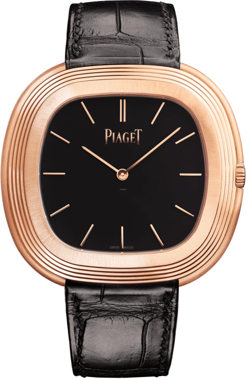 Piaget,Black Tie 45mm,45mm,Rose Gold,Rose Gold,Black,Automatic,42hours,In-house Caliber,G0A42236