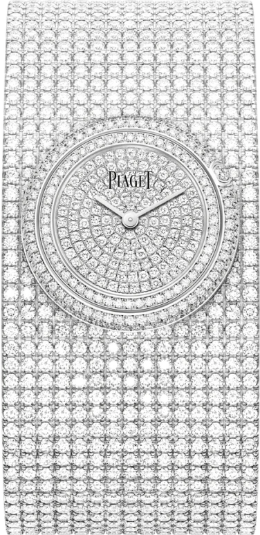 Piaget,Possession 29mm,29mm,White Gold,Silver White,In-house Caliber,Sapphire,Crystal Glass,G0A46089