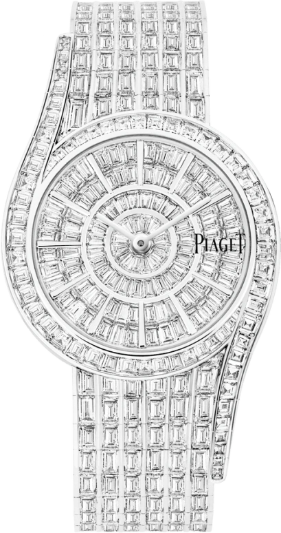 Piaget,High Jewellery 31mm,31mm,White Gold,Quartz,In-house Caliber,Sapphire,Crystal Glass,G0A38169