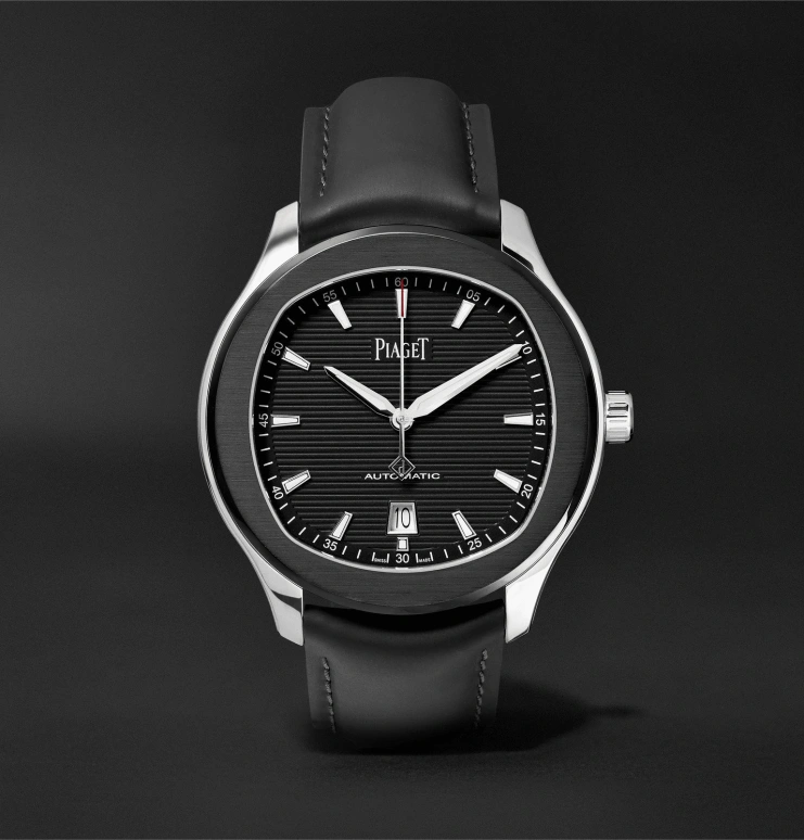 Piaget,Polo 42mm,42mm,Stainless Steel,Luminous,Black,Automatic,Day,48hours,G0A42001