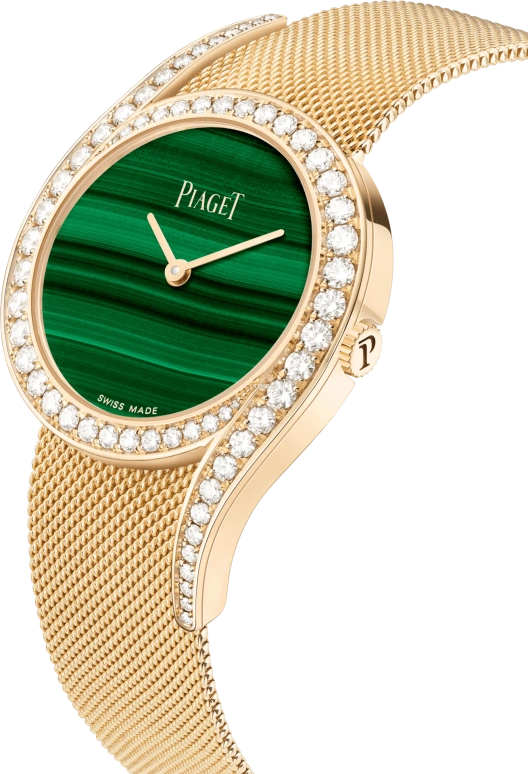 Piaget,Other 32mm,32mm,Rose Gold,Green,Automatic,Round,G0A48214