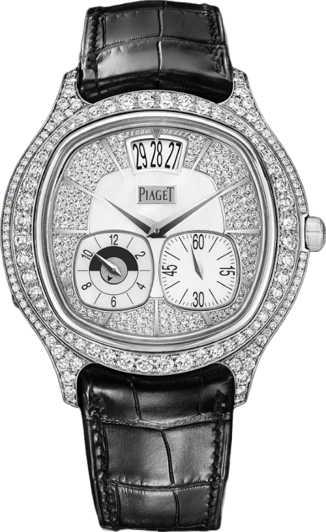 Piaget,Emperador 42mm,42mm,White Gold,White,Automatic,Day,Dule Time,Day / Night Indication,Wilber Pan,Will pan,G0A32018