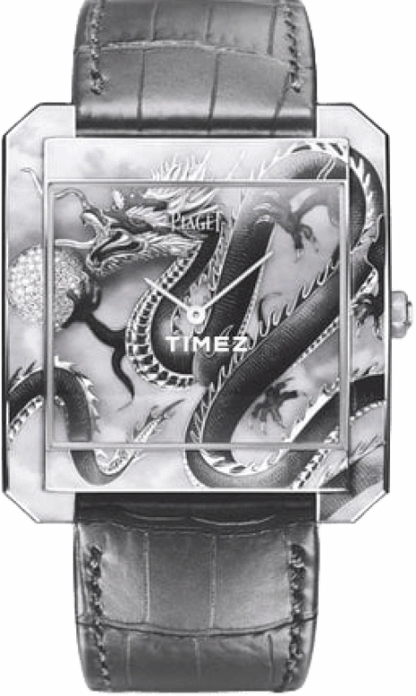 Piaget,Protocole XXL 0mm,0mm,White Gold,Grey,Black,Handwound,60hours,In-house Caliber,G0A36528