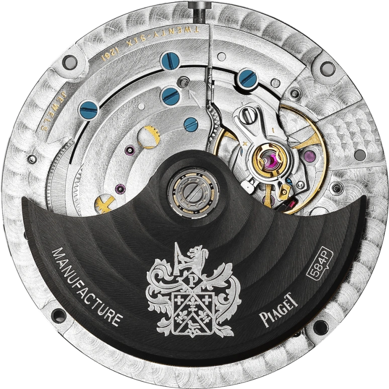 Piaget,Limelight 36mm,36mm,White Gold,Blue,Automatic,Moonphase,In-house Caliber,G0A44124