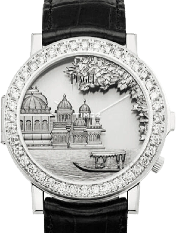 Piaget,Altiplano 43mm,43mm,White Gold,Silver,Grey,Handwound,60hours,In-house Caliber,G0A38586