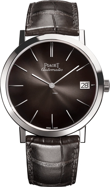 Piaget,Altiplano 40mm,40mm,White Gold,Brown,Automatic,Day,In-house Caliber,G0A42050