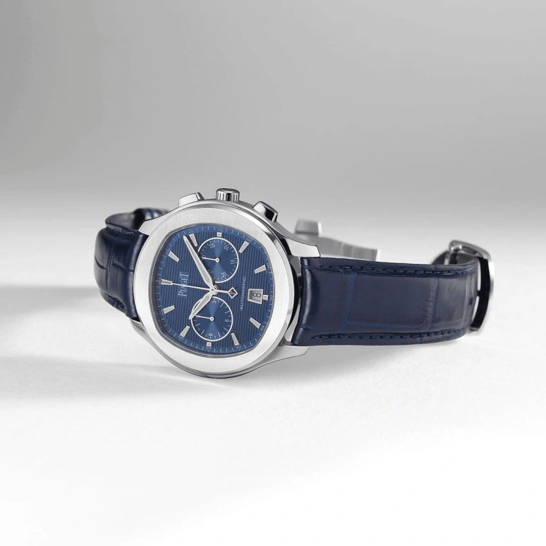 Piaget,Polo 42mm,42mm,Stainless Steel,Blue,Automatic,48hours,In-house Caliber,G0A43002