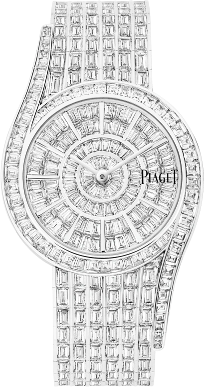 Piaget,High Jewellery 31mm,31mm,White Gold,Quartz,In-house Caliber,Sapphire,Crystal Glass,G0A38169