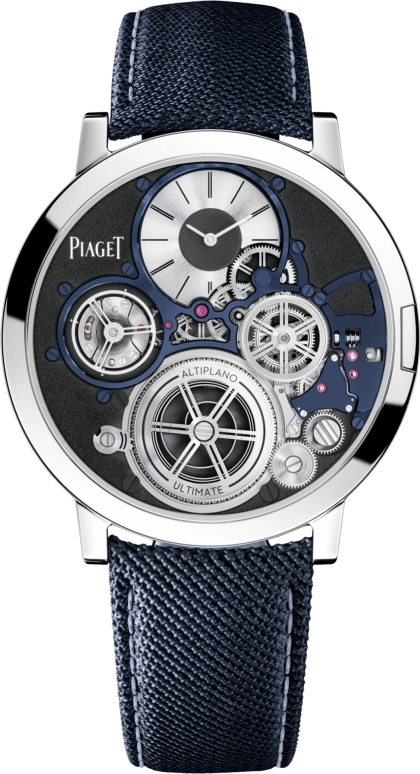 Piaget,Altiplano 41mm,41mm,Palladium-cobalt Alloy,Black,Handwound,In-house Caliber,Sapphire,Crystal Glass,G0A45502