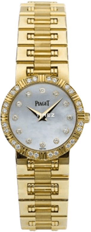 Piaget,Jewellery 23mm,23mm,Yellow Gold,White,Sapphire,Crystal Glass,Setting,Diamonds,G0A02089