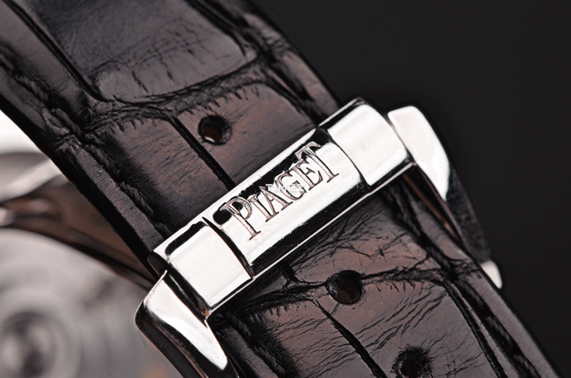 Piaget,Polo 43mm,43mm,White Gold,Silver White,Automatic,Chronograph,Day,G0A33038