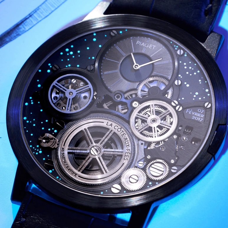 Piaget,Altiplano 41mm,41mm,Cobalt Alloy,Blue,Handwound,48hours,In-house Caliber,G0A47505