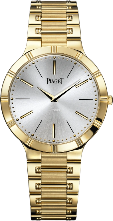 Piaget,Jewellery 38mm,38mm,Yellow Gold,Silver White,Handwound,36hours,In-house Caliber,G0A31158