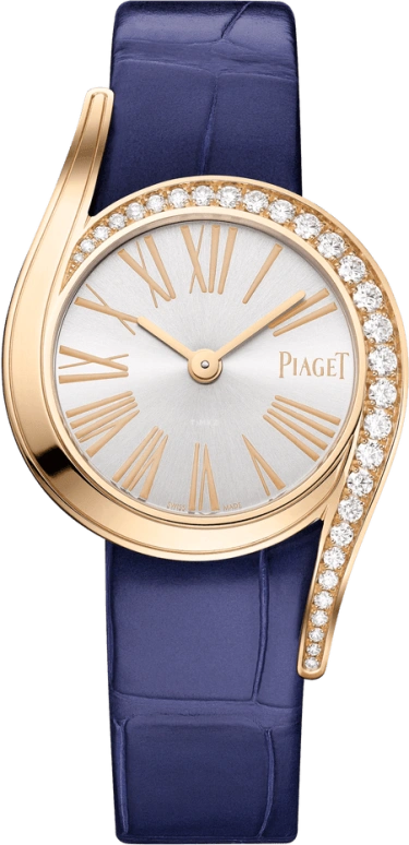 Piaget,Limelight 26mm,26mm,Rose Gold,Silver,Quartz,In-house Caliber,Sapphire,Crystal Glass,G0A47151