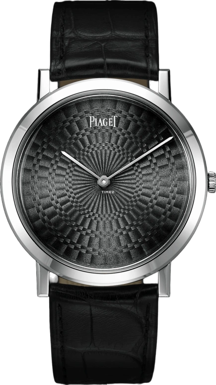 Piaget,Altiplano 38mm,38mm,White Gold,Black,Handwound,36hours,In-house Caliber,G0A33082