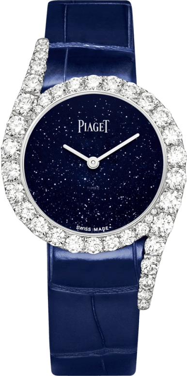 Piaget,Limelight 32mm,32mm,White Gold,Blue,Quartz,In-house Caliber,Sapphire,Crystal Glass,G0A45180