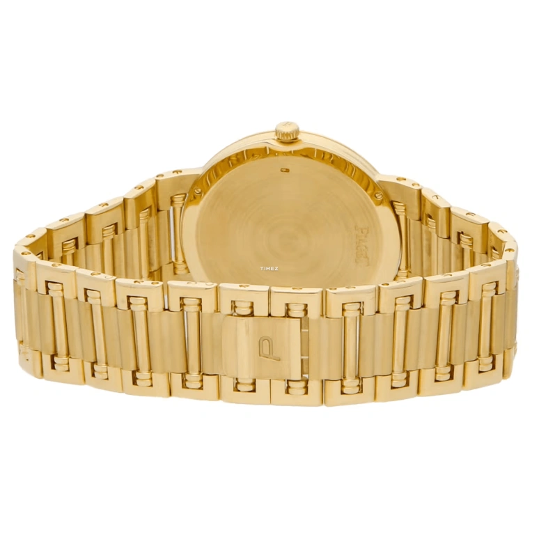 Piaget,Other 31mm,31mm,Yellow Gold,Gold,Quartz,In-house Caliber,Sapphire,Crystal Glass,G0A03305