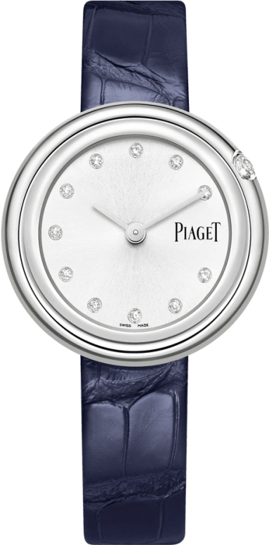 Piaget,Possession 34mm,34mm,Stainless Steel,Silver White,In-house Caliber,Sapphire,Crystal Glass,Setting,Diamonds,G0A43090