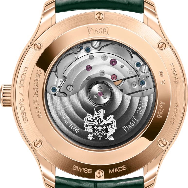 Piaget,Polo 42mm,42mm,Rose Gold,Luminous,Green,Automatic,48hours,In-house Caliber,G0A47010
