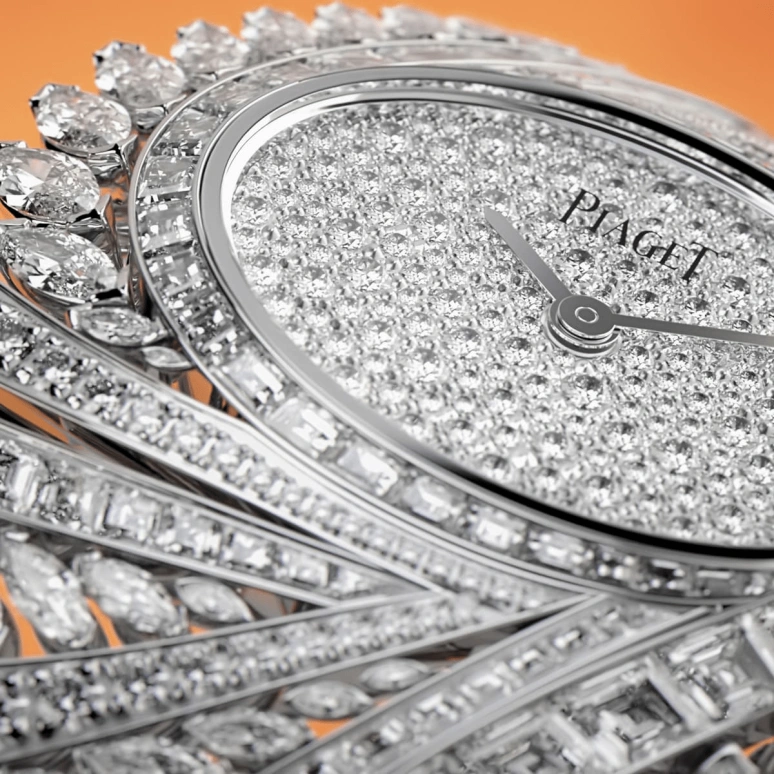Piaget,Limelight 23mm,23mm,White Gold,In-house Caliber,Sapphire,Crystal Glass,Rectangular,G0A47170