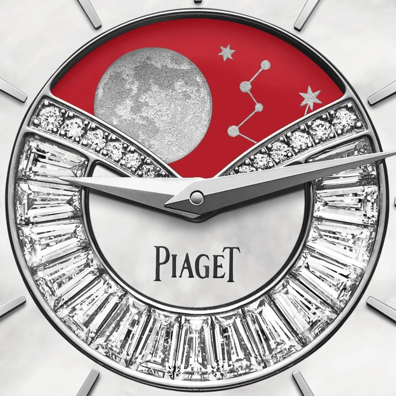 Piaget,Limelight 39mm,39mm,White Gold,Silver White,Automatic,Moonphase,In-house Caliber,G0A45125