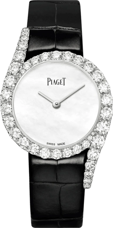 Piaget,Limelight 32mm,32mm,White Gold,White,Quartz,In-house Caliber,Sapphire,Crystal Glass,G0A44160