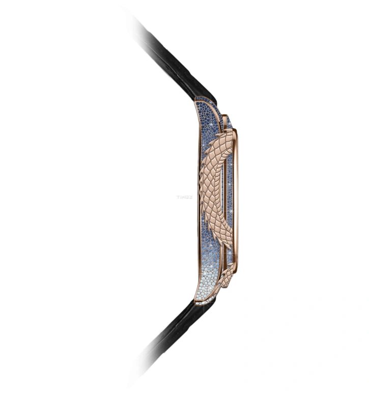 Piaget,Other 46mm,46mm,Rose Gold,Blue,Rose Gold,Skeleton,Automatic,Tourbillon,42hours,G0A48542