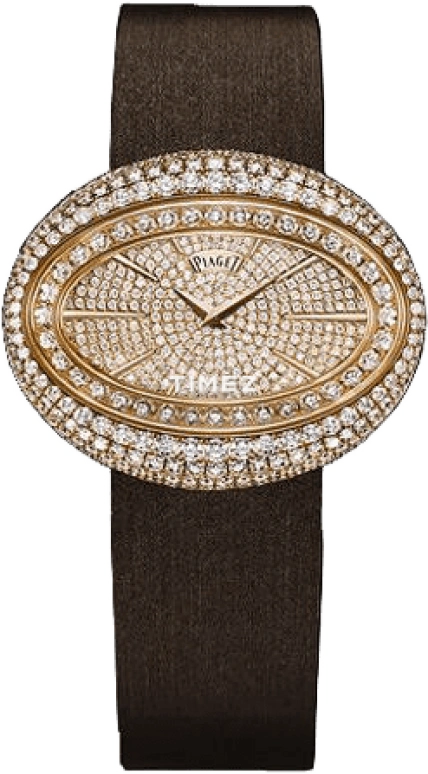 Piaget,Limelight 40x32mm,40x32mm,Rose Gold,Rose,In-house Caliber,Sapphire,Crystal Glass,G0A37196
