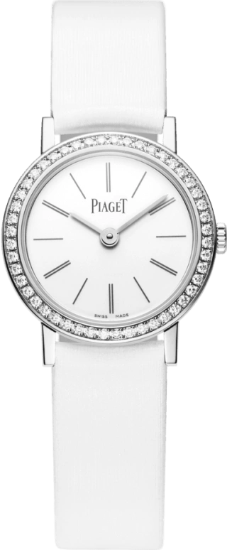 Piaget,Altiplano 24mm,24mm,White Gold,Silver White,Quartz,In-house Caliber,Sapphire,Crystal Glass,G0A44532