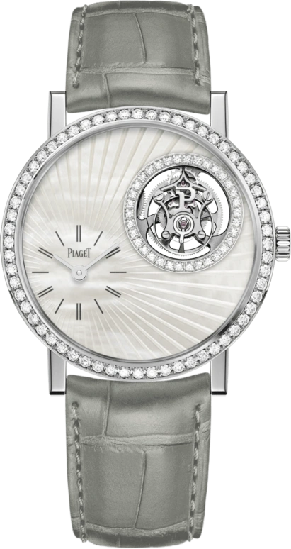 Piaget,Altiplano 38mm,38mm,White Gold,White,Handwound,Tourbillon,In-house Caliber,G0A46950