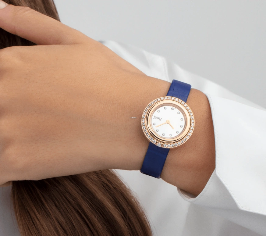 Piaget,Possession 34mm,34mm,Rose Gold,Silver,Quartz,In-house Caliber,Round,G0A46092