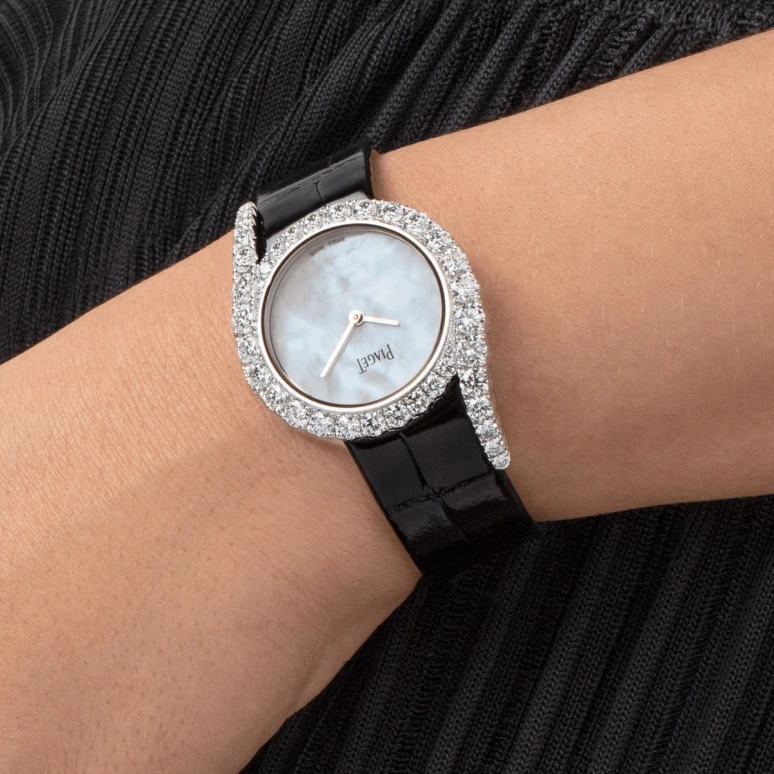 Piaget,Limelight 32mm,32mm,White Gold,White,Quartz,In-house Caliber,Sapphire,Crystal Glass,G0A44160
