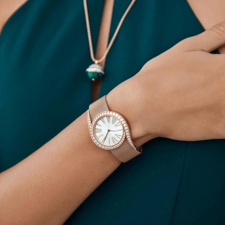 Piaget,Limelight 32mm,32mm,Rose Gold,Rose,Quartz,In-house Caliber,Sapphire,Crystal Glass,G0A41213