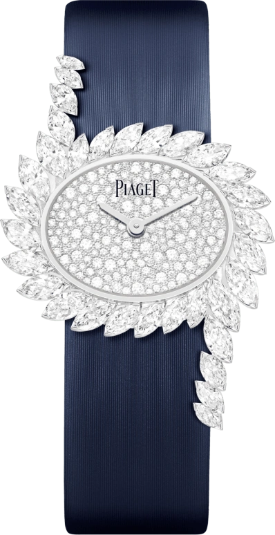 Piaget,Limelight 23x28mm,23x28mm,White Gold,In-house Caliber,Sapphire,Crystal Glass,Setting,Diamonds,G0A45168