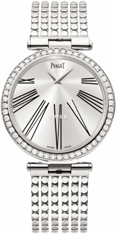Piaget,Limelight 35mm,35mm,White Gold,In-house Caliber,Sapphire,Crystal Glass,Setting,Diamonds,G0A36238