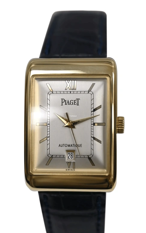 Piaget,Protocole XXL 24x35mm,24x35mm,Yellow Gold,White,Automatic,Day,Rectangular,18952